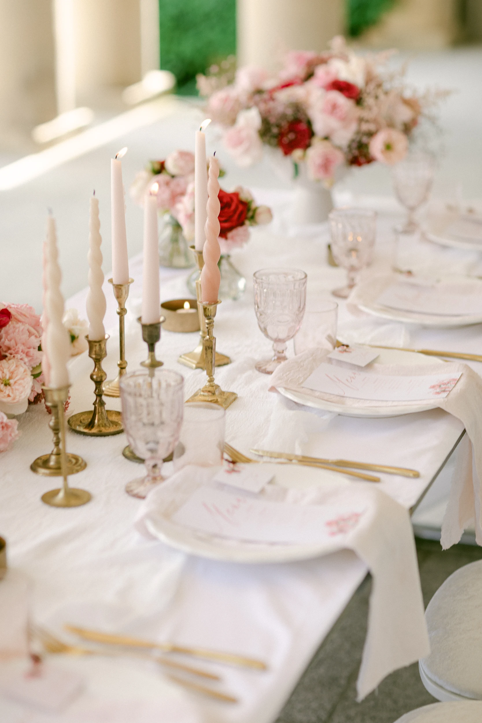 IMG_7449 Tischdeko rose mit gold